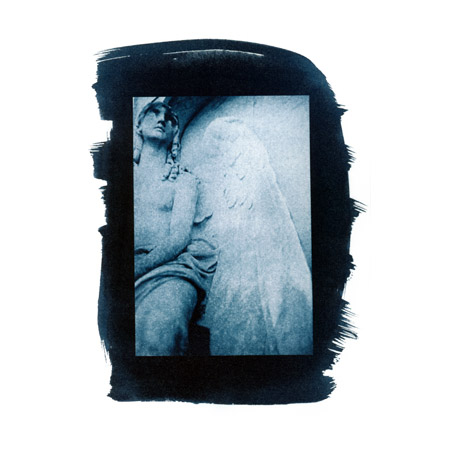 angel cyanotype in nuremburg